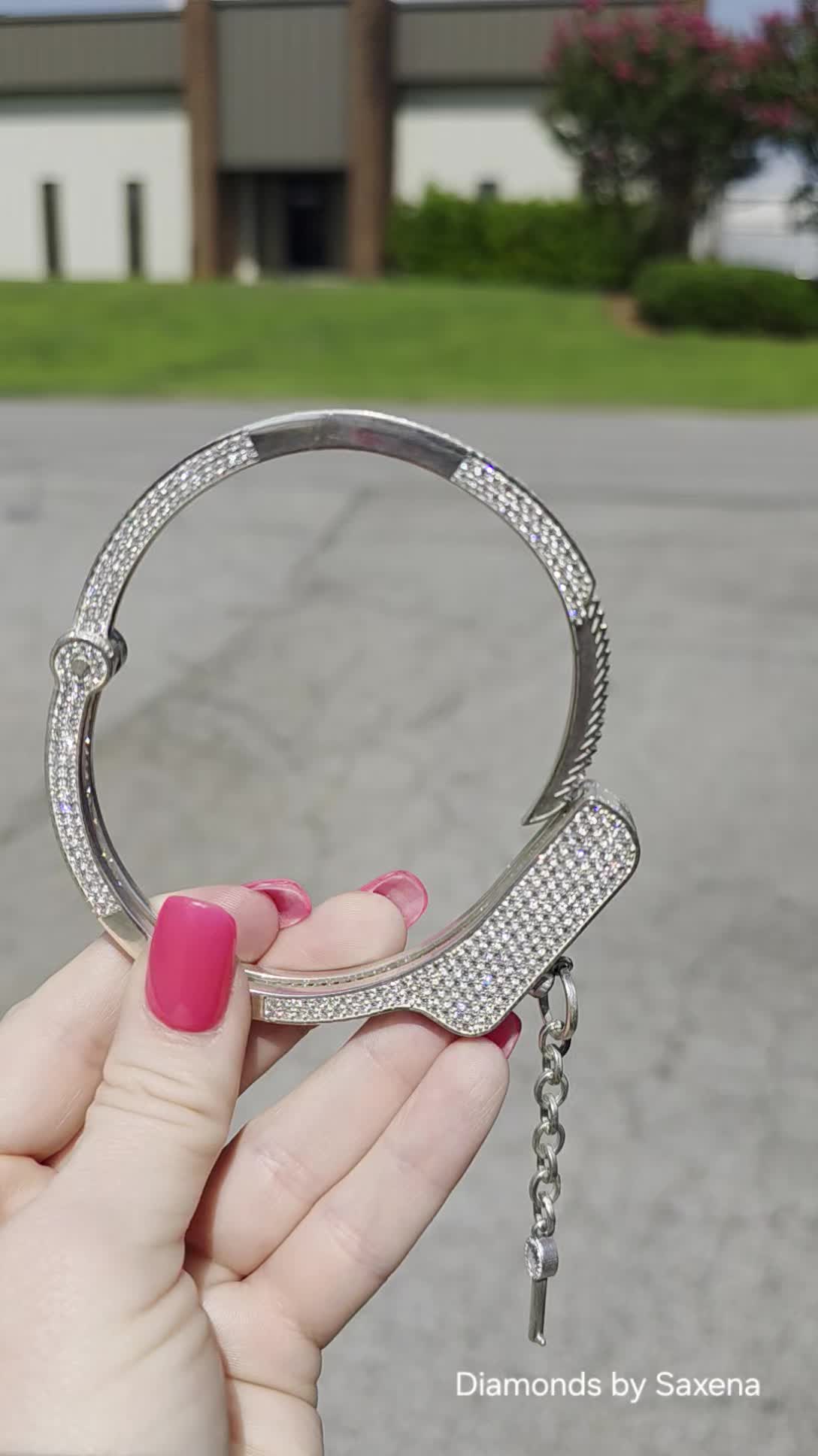 Diamond bangle