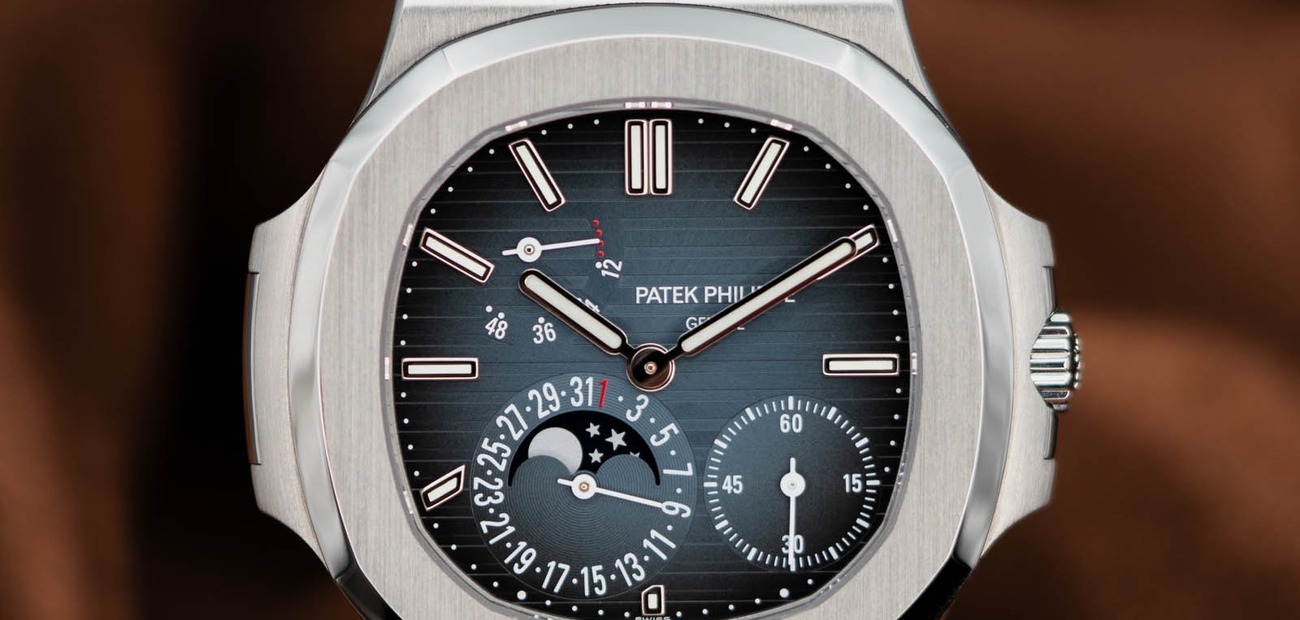 Patek Philippe Nautilus moon phase